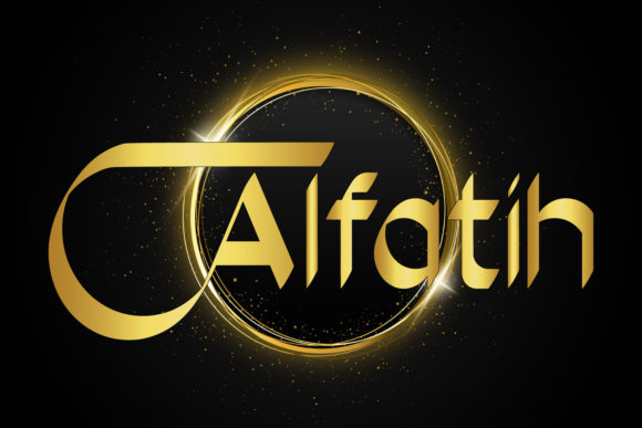 Alfatih: A Modern Classic Font for Calligraphy and Design