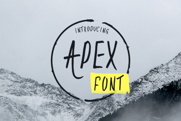 Apex: The Bold Display Font for Modern Designers
