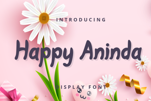 Brightening Your Designs with the Playful Charm of Happy Aninda