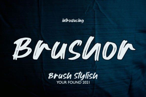 Brushor: The Brushed Display Font That Elevates Your Visual Identity