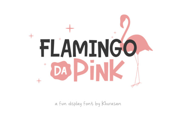 Flamingo Da Pink: The Quirky Font That Elevates Creative Projects