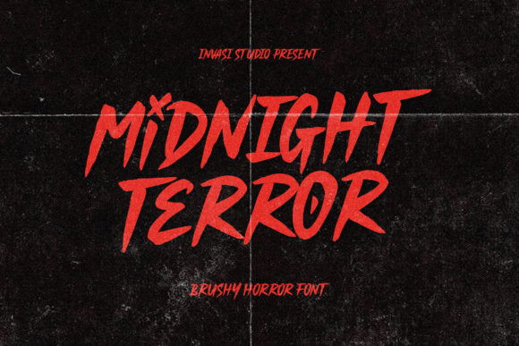 Midnight Terror: Elevating Your Horror and Thriller Projects with a Bold Display Font