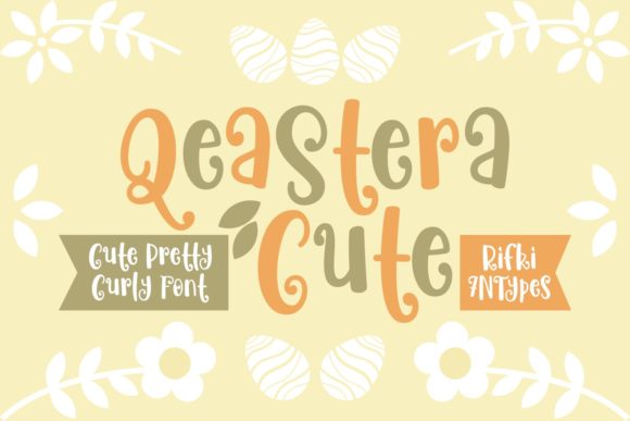 Qeastera Cute: A Quirky Display Font for Sweet Designs