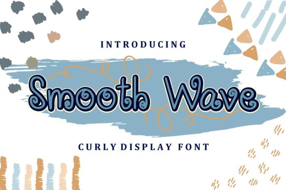 Smooth Wave: The Curly and Cute Display Font Transforming Visual Storytelling