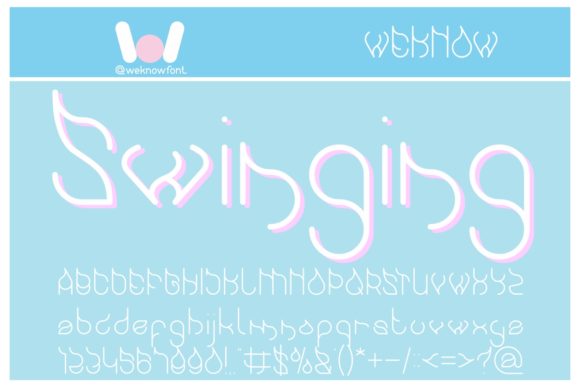Swinging: A Comprehensive Evaluation of the Display Font